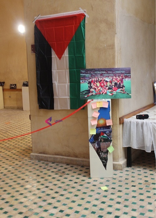 برپایی نمایشگاه هنری همبستگی با فلسطینیان در مراکش + عکس برپایی نمایشگاه هنری همبستگی با فلسطینیان در مراکش + عکس