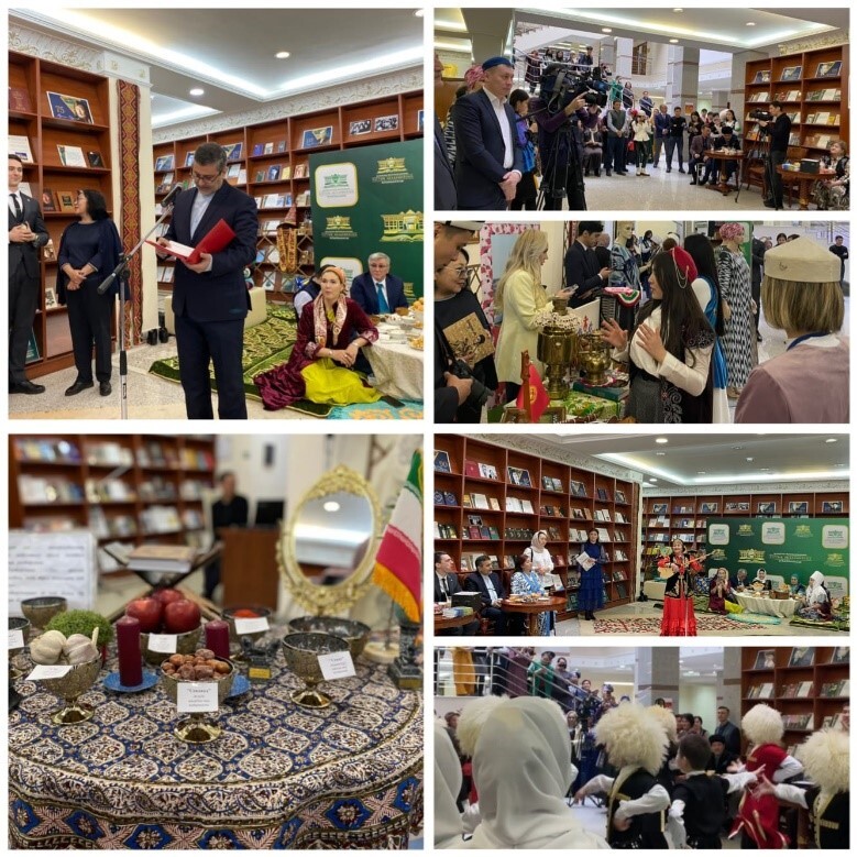 برگزاری جشن نوروز در کتابخانه آکادمی ملی قزاقستان برگزاری جشن نوروز در کتابخانه آکادمی ملی قزاقستان