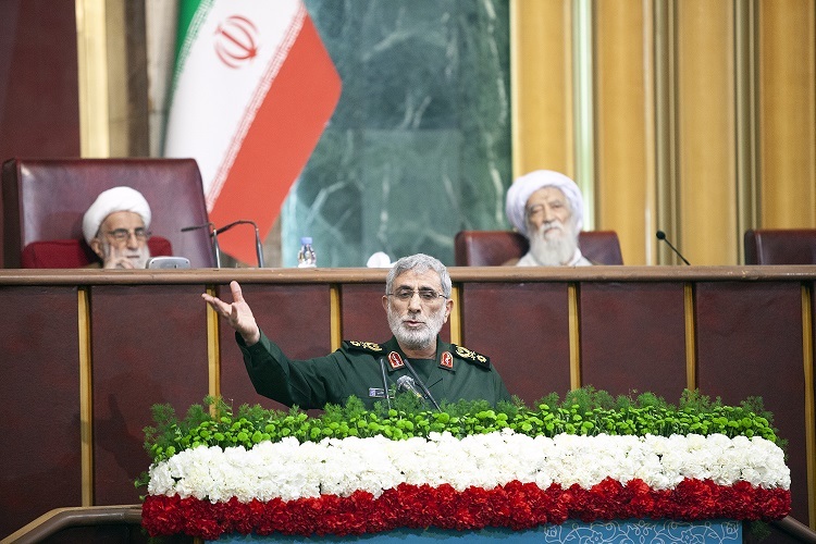 سردار اسماعیل قاآنی، فرمانده نیروی قدس سپاه پاسداران