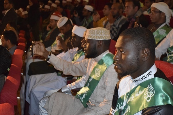 تجلیل از نفرات برتر مسابقات بین‌المللی قرآن در پورت سعید مصر