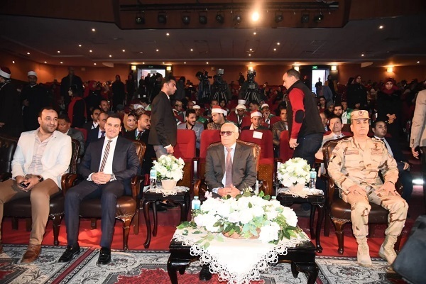 تجلیل از نفرات برتر مسابقات بین‌المللی قرآن در پورت سعید مصر