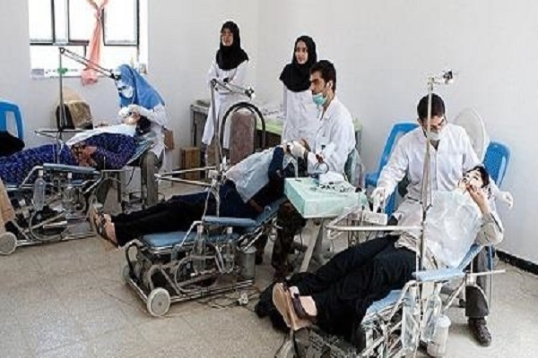 ارائه خدمات ویژه دندان‌‌پزشکی به ایتام در گروه جهادی انصارالزینب(س)