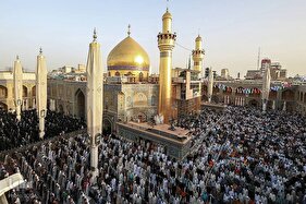 اقامه نماز عید سعید فطر در حرم امیرالمؤمنین(ع)