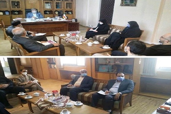 دیدار مسئولان اتحادیه قرآنی سمنان با اداره ارشاد استان