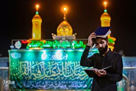 قرار بندگی؛ احیای شب ۲۳ رمضان در حرم مطهر حضرت عباس (ع)