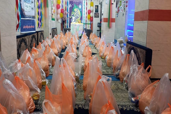 توزیع بسته معیشتی 