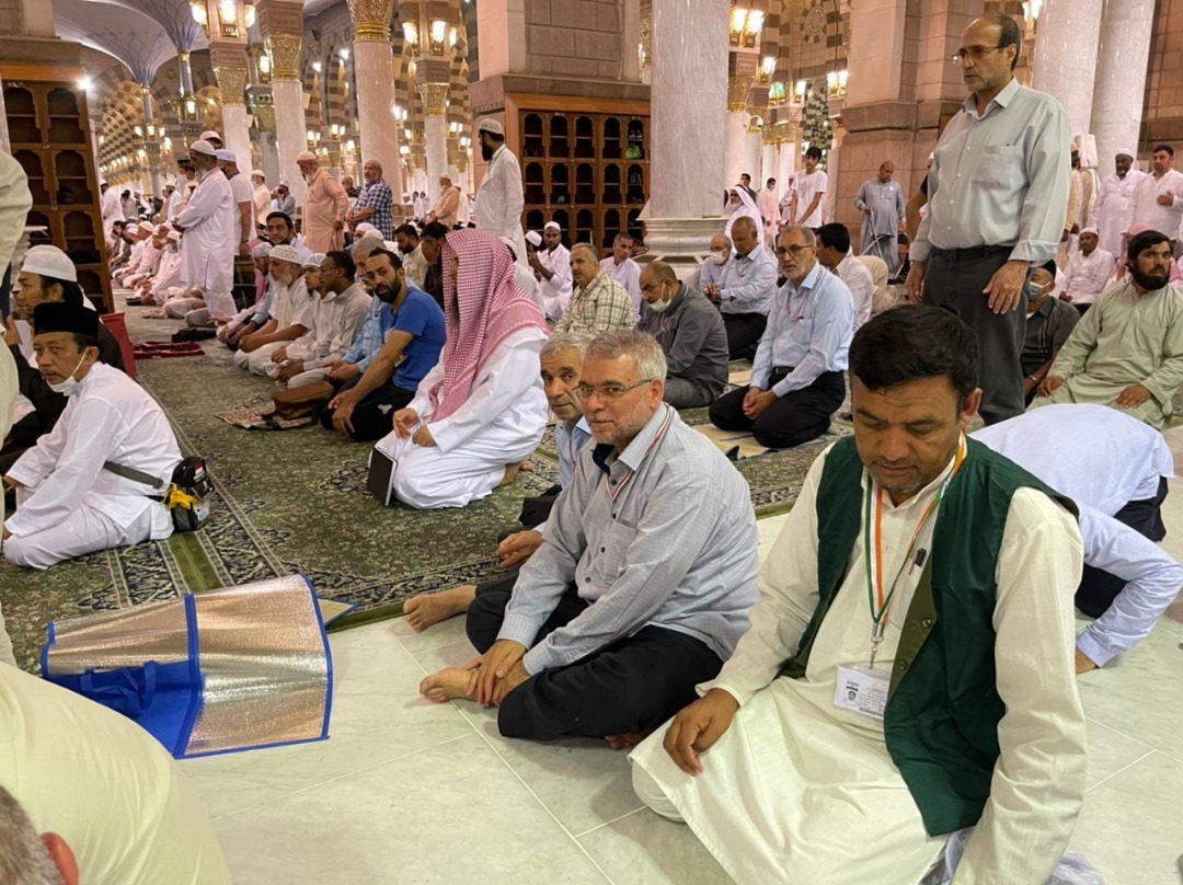 حضور زائران ایرانی در شهر پیامبر + عکس