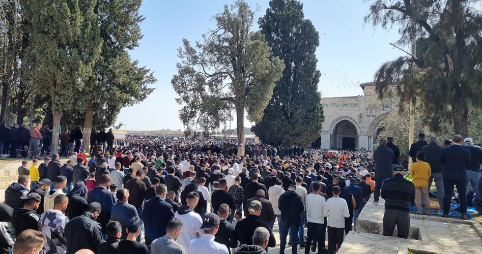 خطیب مسجدالاقصی: ذره&zwnj;ای از خاک قدس کوتاه نمی&zwnj;آییم / درخواست حماس از فلسطینیان لبنان