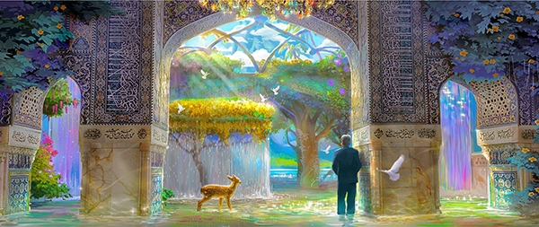 در حال تکمیل/ طرح | تصویرسازی از استاد &laquo;کریمخانی&raquo;