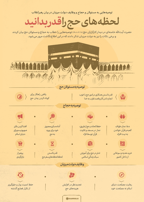 اطلاع&zwnj;نگاشت | لحظه&zwnj;های حج را قدر بدانید