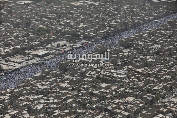 نماز جمعه یکپارچه شهرک صدر با خطبه تفرقه آمیز مقتدی