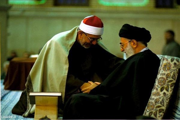 مرحوم شعیشع در محضر مقام معظم رهبری مرحوم شعیشع در محضر مقام معظم رهبری