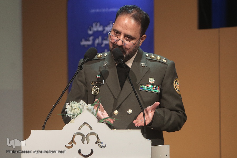 سرهنگ مهدی میدانی، رئیس اداره قرآن، عترت ونماز سازمان عقیدتی ـ سیاسی ا