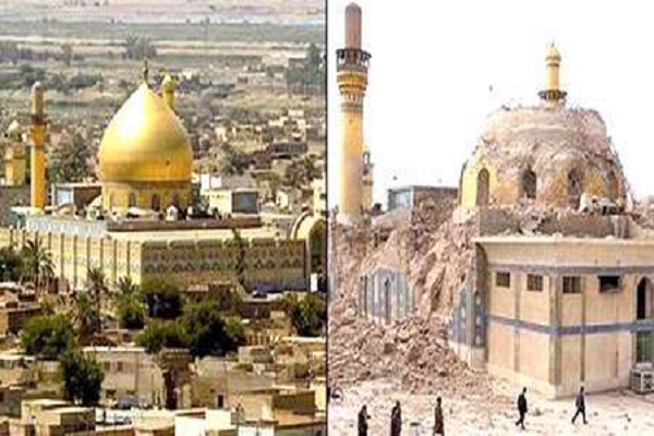 انفجار حرم عسکریین نقشهای شیطانی برای به آتش کشیدن منطقه بود انفجار حرم عسکریین نقشهای شیطانی برای به آتش کشیدن منطقه بود