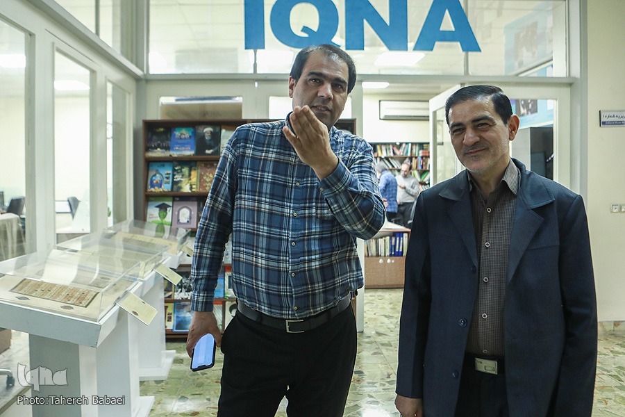 بازدید رئیس مرکز قرآنی وزارت نیرو از ایکنا بازدید رئیس مرکز قرآنی وزارت نیرو از ایکنا