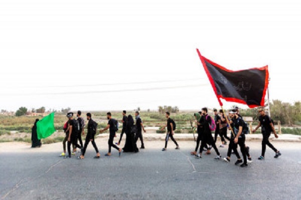 همه با هر توانی در مسیر کربلا+ تصاویر همه با هر توانی در مسیر کربلا+ تصاویر