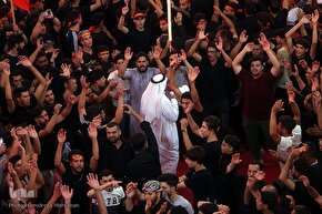 حرم مطهر و نورانی حضرت اباعبدالله الحسین‌(ع) در اربعین