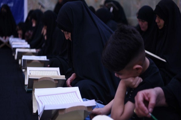 فعالیتهای قرآنی بانوان عراقی در ایام اربعین فعالیتهای قرآنی بانوان عراقی در ایام اربعین