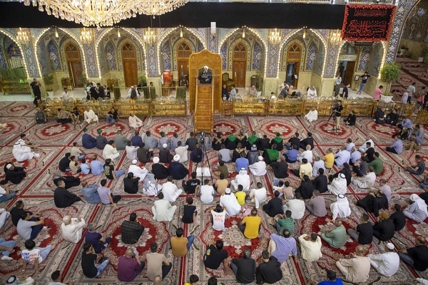 آغاز برنامه حرم مطهر عباسی برای برگزاری مراسم شهادت امام حسن عسکری (ع) آغاز برنامه حرم مطهر عباسی برای برگزاری مراسم شهادت امام حسن عسکری (ع)