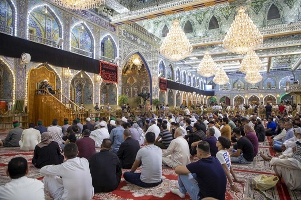 آغاز برنامه حرم مطهر عباسی برای برگزاری مراسم شهادت امام حسن عسکری (ع) آغاز برنامه حرم مطهر عباسی برای برگزاری مراسم شهادت امام حسن عسکری (ع)