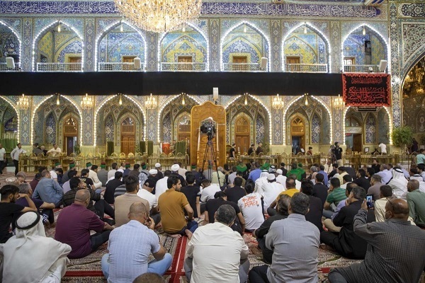 آغاز برنامه حرم مطهر عباسی برای برگزاری مراسم شهادت امام حسن عسکری (ع) آغاز برنامه حرم مطهر عباسی برای برگزاری مراسم شهادت امام حسن عسکری (ع)