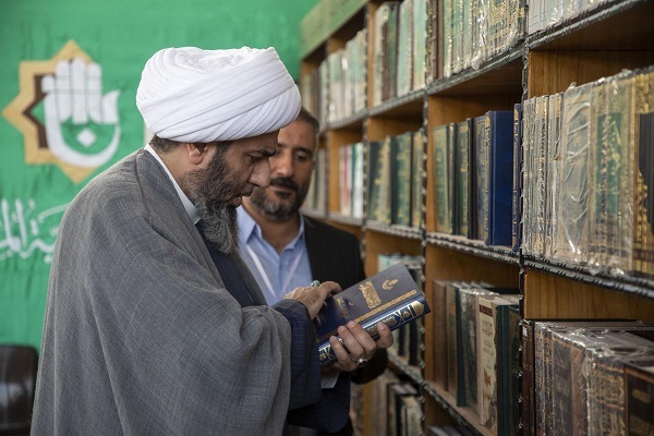 حضور گسترده حرم مطهر عباسی در نمایشگاه بینالمللی بغداد حضور گسترده حرم مطهر عباسی در نمایشگاه بینالمللی بغداد