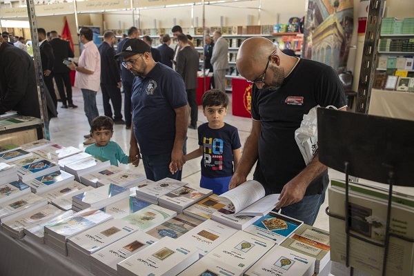 حضور گسترده حرم مطهر عباسی در نمایشگاه بینالمللی بغداد حضور گسترده حرم مطهر عباسی در نمایشگاه بینالمللی بغداد