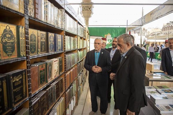 حضور گسترده حرم مطهر عباسی در نمایشگاه بینالمللی بغداد حضور گسترده حرم مطهر عباسی در نمایشگاه بینالمللی بغداد