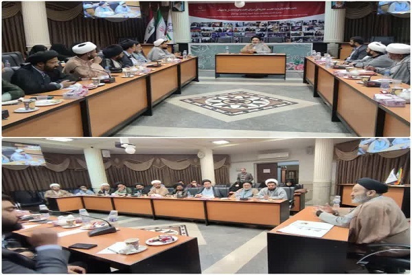 جمعی از مدیران مدارس علمیه هندوستان با رئیس دانشگاه ادیان و مذاهب قم دیدار کردند