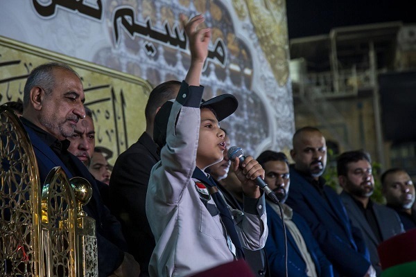 برگزاری مراسم انتقال ضریح جدید به حرم حضرت زینب (س)