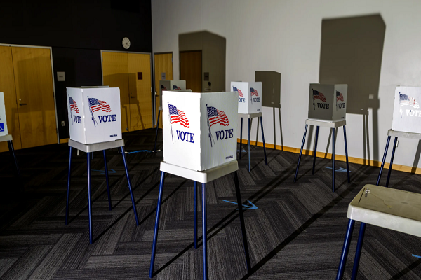 صندوقها رأی در انتخابات ریاستجمهوری آمریکا صندوقها رأی در انتخابات ریاستجمهوری آمریکا