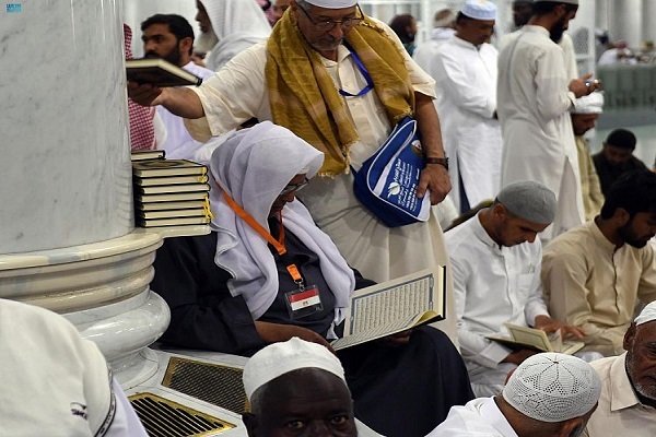 حضور بیش از 9 میلیون زائر و نمازگزار در مسجدالحرام از ابتدای ماه رمضان+عکس حضور بیش از 9 میلیون زائر و نمازگزار در مسجدالحرام از ابتدای ماه رمضان+عکس