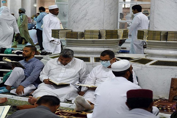 حضور بیش از 9 میلیون زائر و نمازگزار در مسجدالحرام از ابتدای ماه رمضان+عکس حضور بیش از 9 میلیون زائر و نمازگزار در مسجدالحرام از ابتدای ماه رمضان+عکس