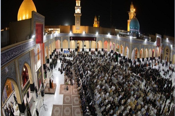 مراسم باشکوه قرائت قرآن و ادعیه در مسجد اعظم کوفه + فیلم مراسم باشکوه قرائت قرآن و ادعیه در مسجد اعظم کوفه + فیلم