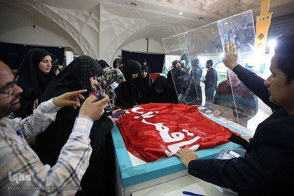 برنده پرچم گنبد حضرت عباس(ع) در نمایشگاه قرآن معرفی شد