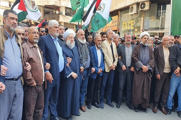 راهپیمایی روز جهانی قدس از یمن تا سوریه، لبنان و فلسطین