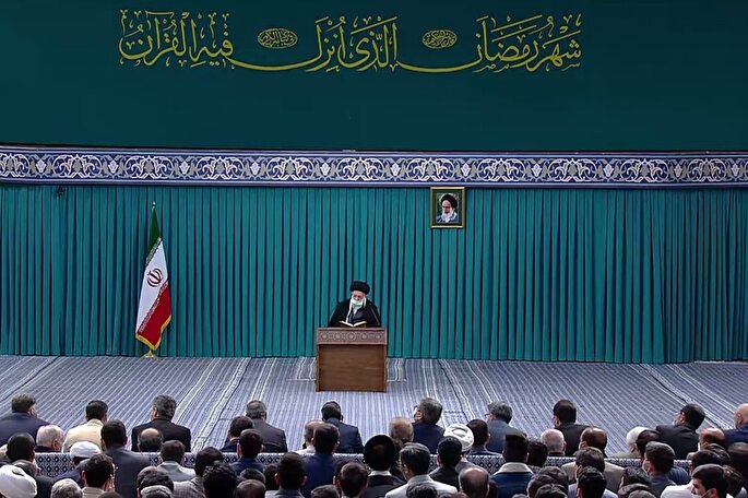 محفل قرآنی طلیعه رمضان 1444 در محضر رهبر انقلاب