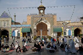 حرم سیدالکریم در بهار جان‌ها