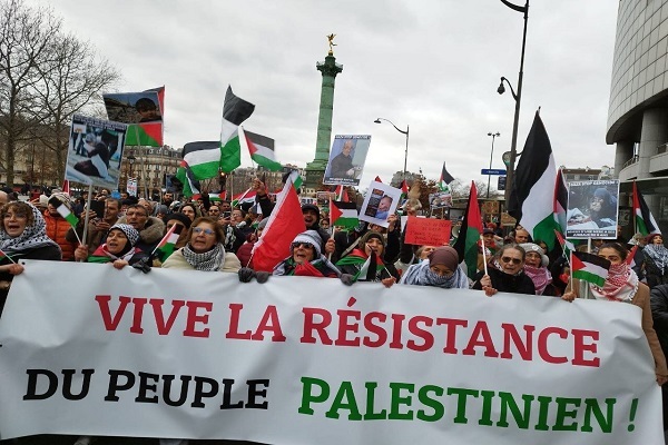 اعلام همبستگی تظاهرکنندگان با غزه در کشورهای اروپایی + عکس
