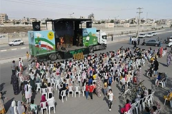 جهاد فرهنگی در روستاهای محروم با نیت شهید سلیمانی