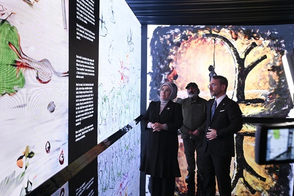 استقبال از نمایشگاه هنری استانبول درباره فجایع غزه از دیدگاه کودکان