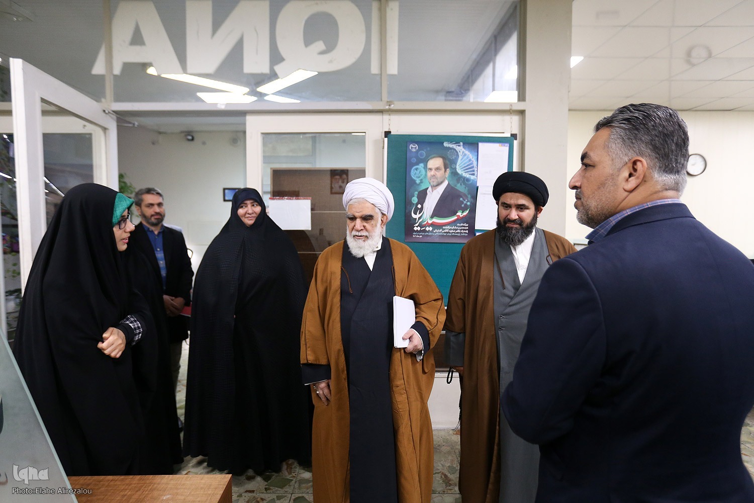 بازدید آیت‌الله اختری از سازمان قرآنی دانشگاهیان کشور و خبرگزاری ایکنا