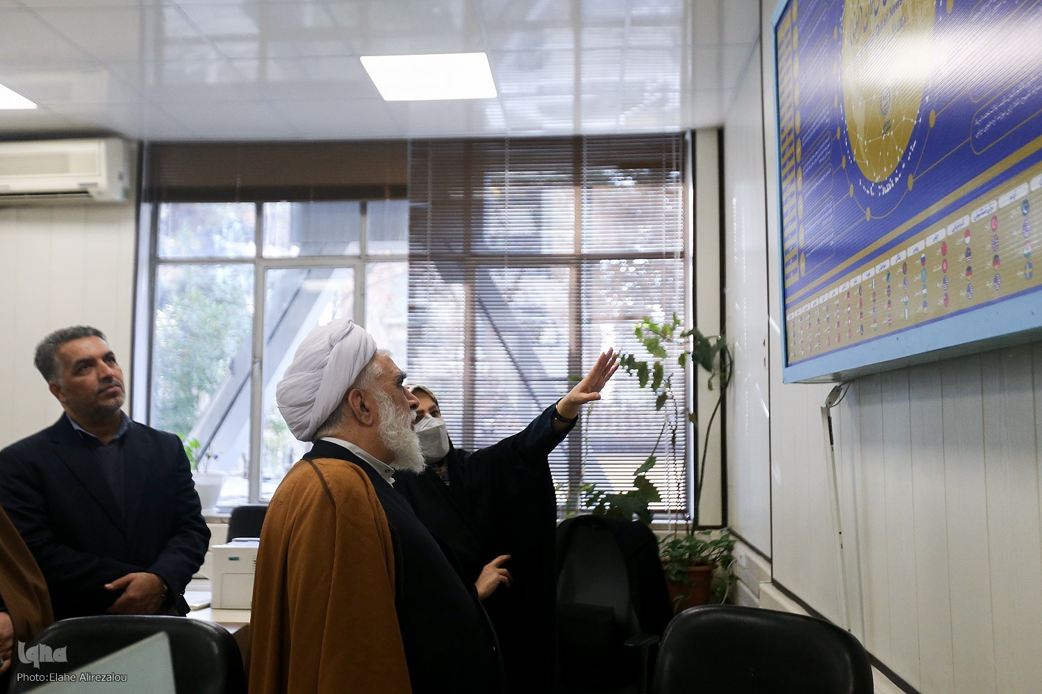 بازدید آیت‌الله اختری از سازمان قرآنی دانشگاهیان کشور و خبرگزاری ایکنا