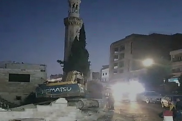 تخریب مسجد کهن 118 ساله در اردن