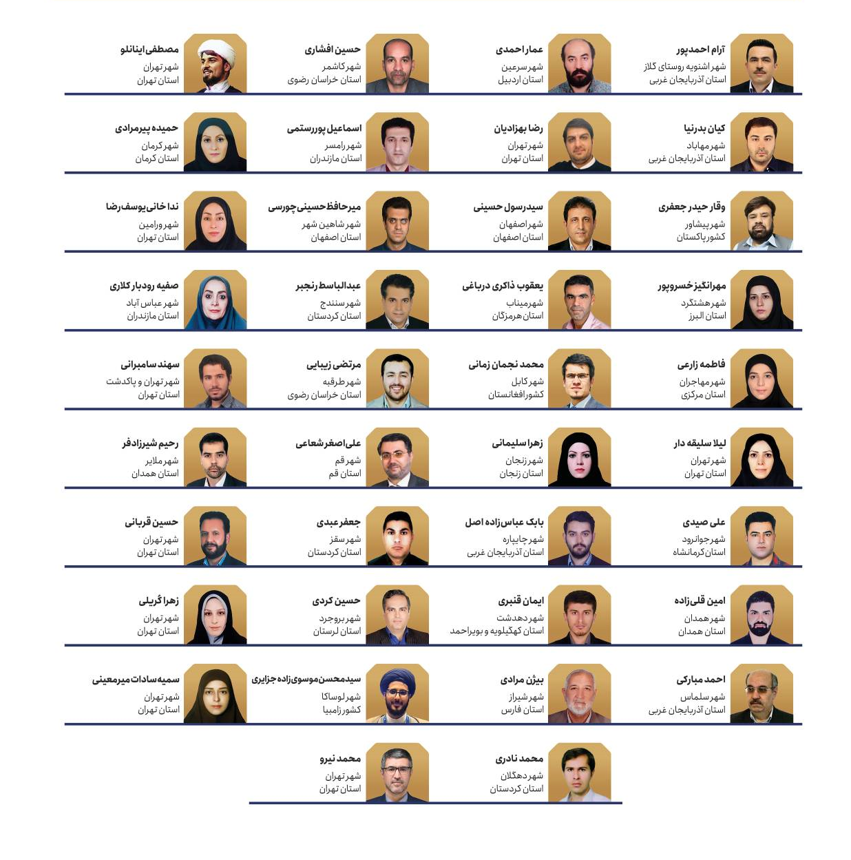 علیاصغر شعاعی در جمع منتخبین جشنواره بینالمللی معلم علیاصغر شعاعی در جمع منتخبین جشنواره بینالمللی معلم