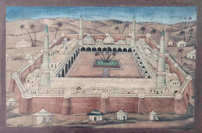 نقاشیهای تاریخی، روایتگر سیر تکامل معماری حرمین شریفین / اماده نقاشیهای تاریخی، روایتگر سیر تکامل معماری حرمین شریفین / اماده