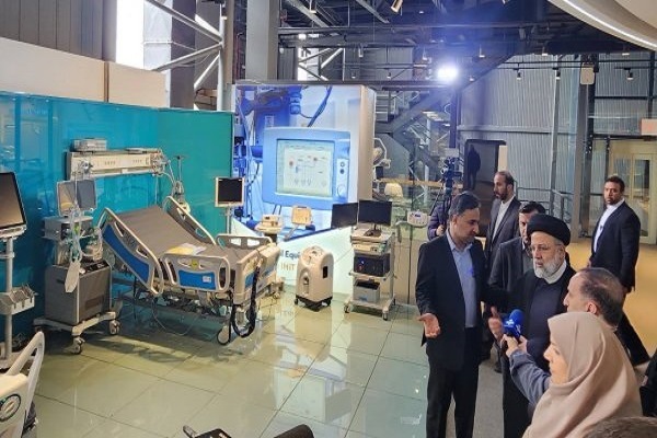 بازدید رئیس‌‌ جمهور از «خانه نوآوری و فناوری ایران» در محل نمایشگاه بین‌المللی تهران