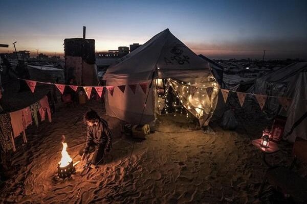 استقبال آوارگان فلسطینی از ماه رمضان + عکس