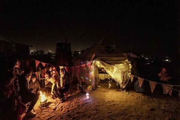 استقبال آوارگان فلسطینی از ماه رمضان + عکس