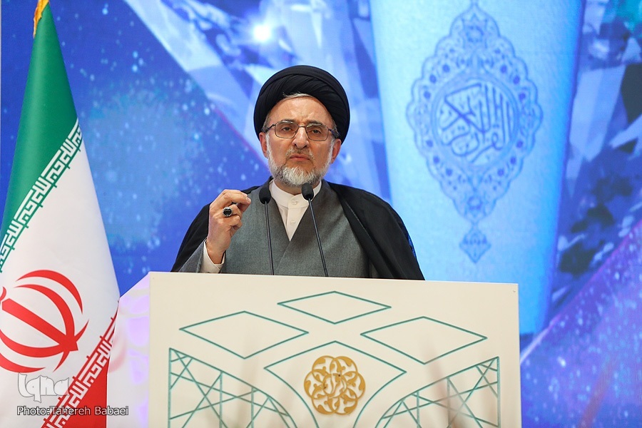 چهلمین دوره مسابقات بین المللی قرآن ایران حجت الاسلام خاموشی